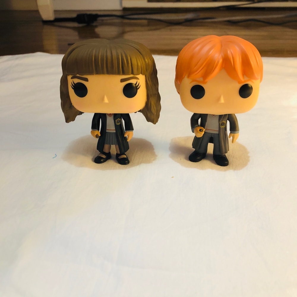 Harry Potter  -Hermione Granger and  Ron Weasley